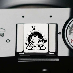 尼康 佳能 适用富士 索尼相机金热靴盖快门定制 行星系列