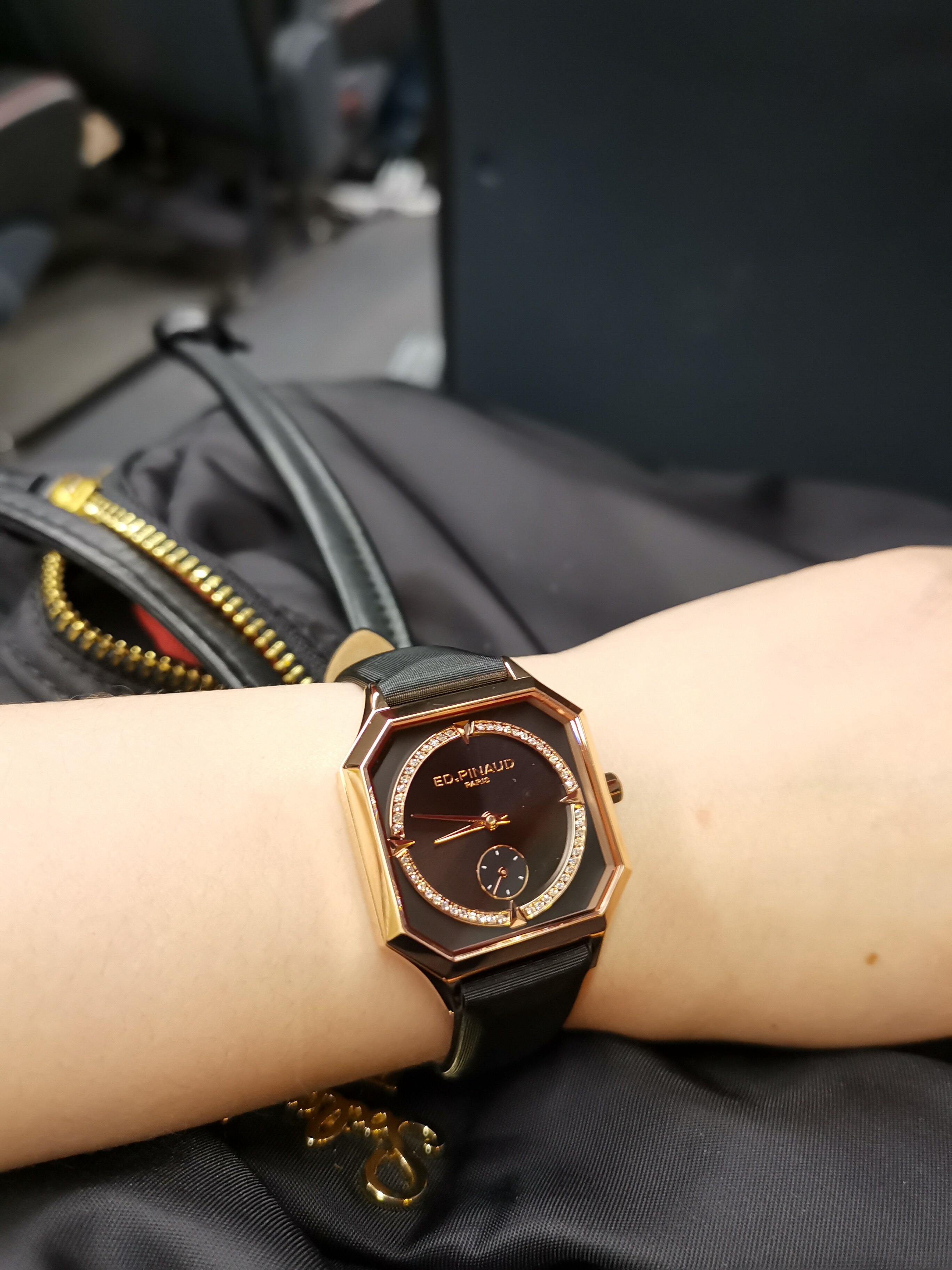 【现货】香港dchl爱德华皮诺ed.pinaud女士手表进口送礼