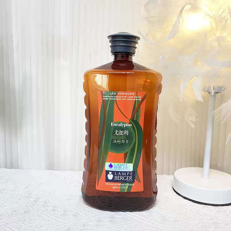 法国原装进口LB金伯格熏香尤加利精油1升装
