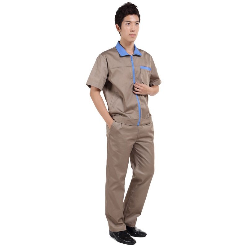 Ajiacn防辐射工作服套装 夏季短袖 机房男女工作服AJ820