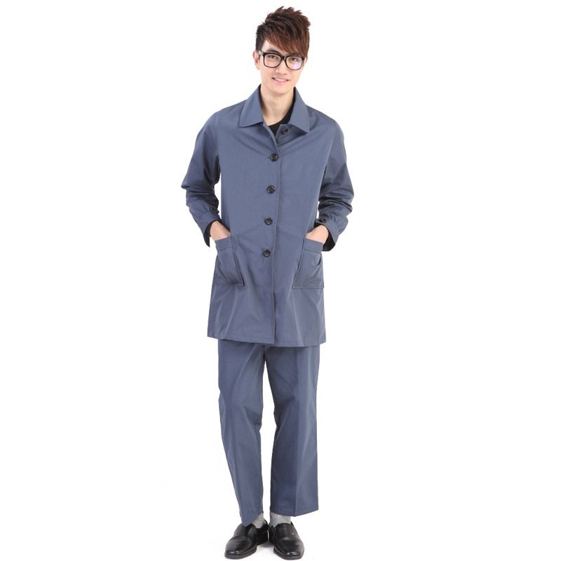 Ajiacn电磁防辐射工装套装机房工作服大褂机房外套男女款AJ806