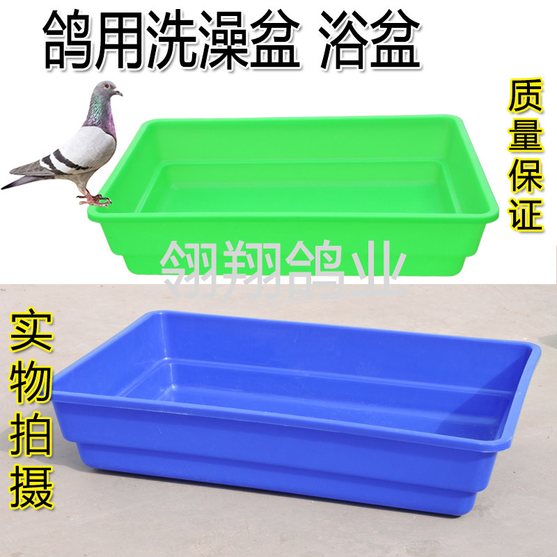 鸽子澡盆大号加厚信赛鸽浴盆