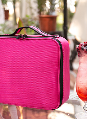 韩国美甲化妆包便携防震防水收纳包大容量旅行洗漱手提化妆包包邮