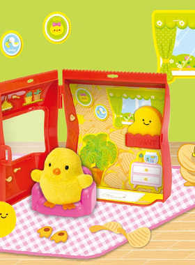 mimiworld贪吃萌宠薯片鸡 野餐盒 女孩仿真过家家玩具生日礼物