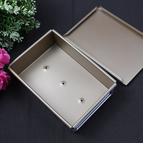 屋诺金色不粘烤箱带盖吐司模具