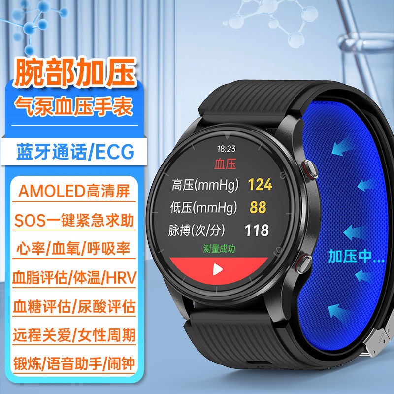 气泵血压血糖血脂尿酸心电研究表