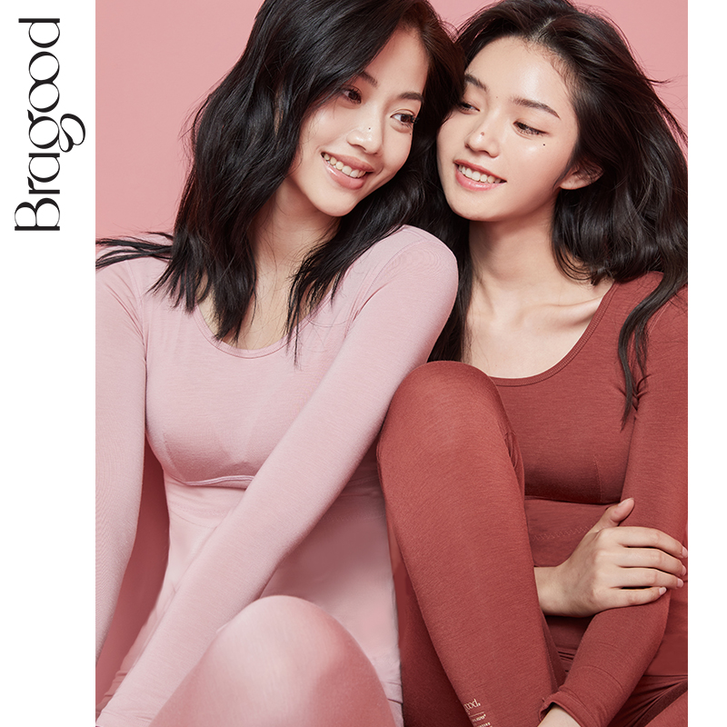 德绒莫代尔保暖内衣女套装