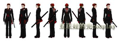 cosplay动漫游戏RWBY Adam Taurus 亚当cos服免邮定制