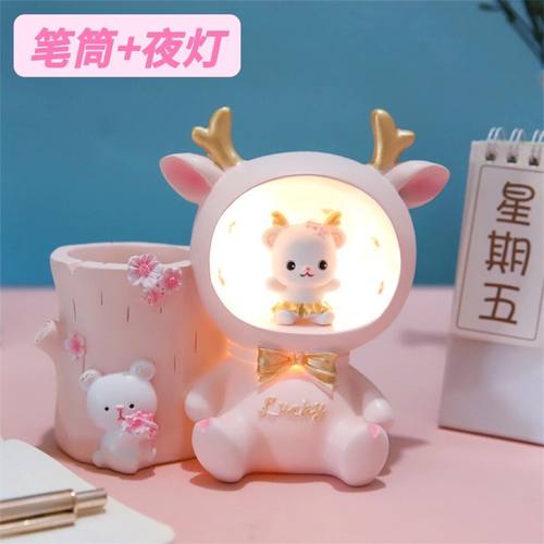 [8张创意贺卡]笔筒+夜灯实用礼物