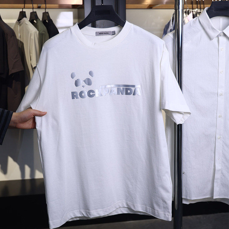 【雅家】撤标撤柜！夏季男士简约字母卡通印花时尚潮圆领短袖T恤