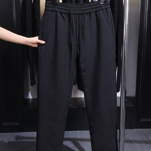 【H家】撤标撤柜！秋冬季男款简约舒适休闲顺滑保暖抽绳羽绒裤