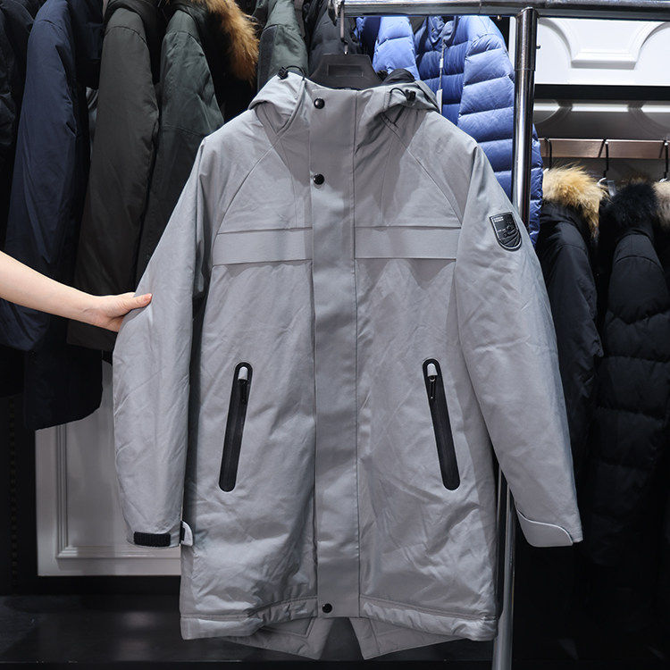 【H家】撤标撤柜！秋冬男士简约时尚休闲连帽中长款羽绒服外套,男装,羽绒服,淘宝优惠券,粉丝福利购,淘宝优惠卷