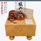 高档围棋套装 香榧木棋墩蛤碁石棋子厚187mm熊须碁磐店XX9840