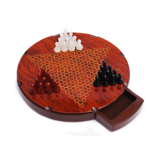 御撰跳棋多功能益智玛瑙跳棋套装