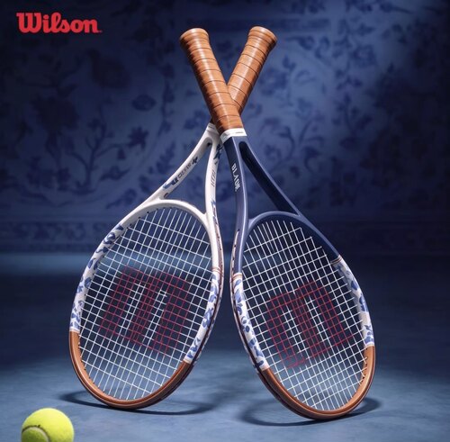 Wilson威尔胜网球拍26新款青花瓷限定款blade v10成人碳素专业拍