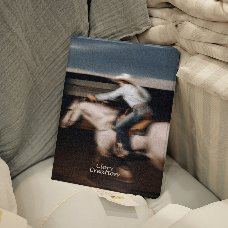 策马ins风ipad保护套2025带笔槽款10.2平板壳mini6全包防摔13寸air6/7适用于苹果ipadpro11寸,3C数码配件,平板电脑保护套/壳,淘宝优惠券,粉丝福利购,淘宝优惠卷