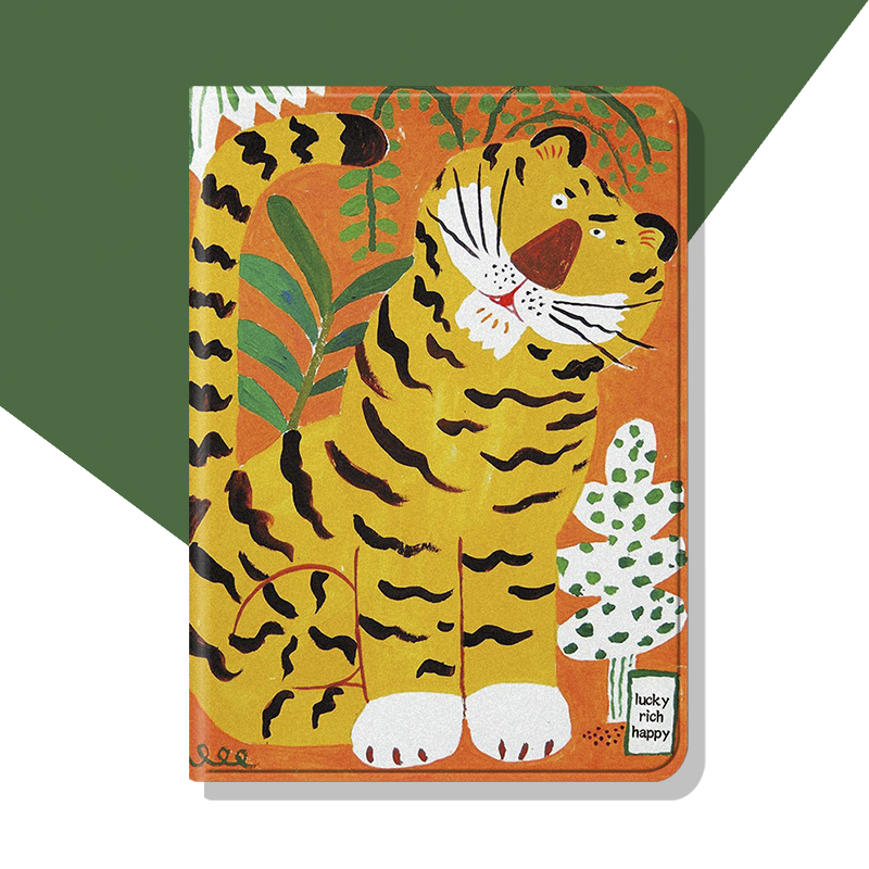 老虎新年插画ipad保护套