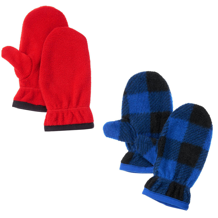 美单出口粒绒保暖秋冬季童手套