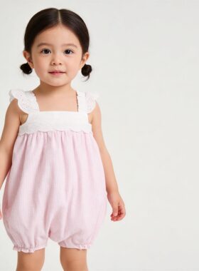 夏装公主套装连身衣爬服