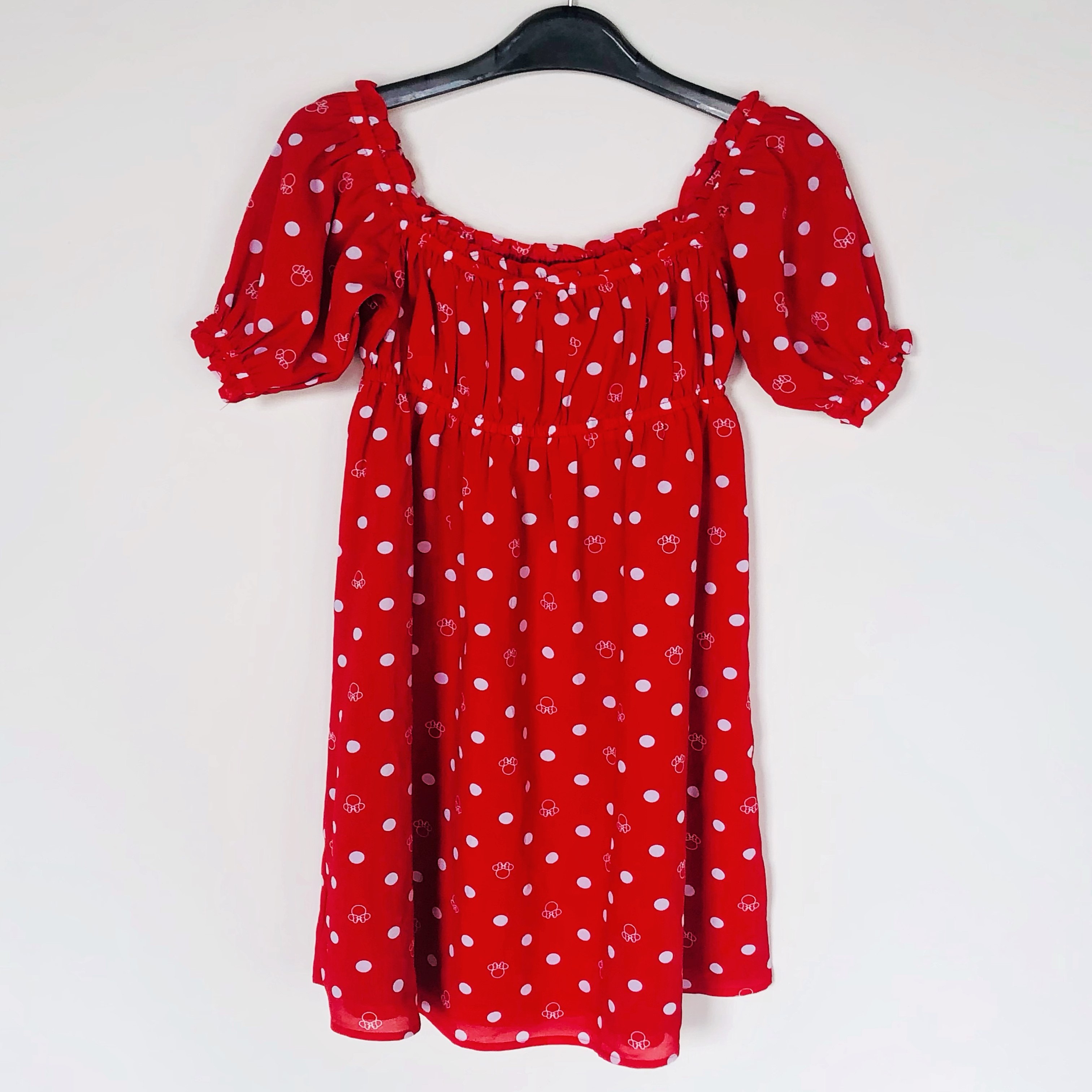 JANIE AND JACK夏季红色圆点涤纶灯笼袖女童连衣裙,童装/婴儿装/亲子装,连衣裙,淘宝优惠券,粉丝福利购,淘宝优惠卷