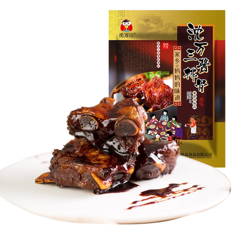 特产沈万三300克小吃酱排骨
