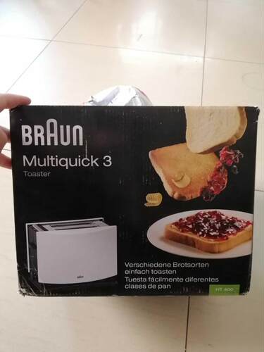 braun/博朗ht400早餐烤2片多士炉