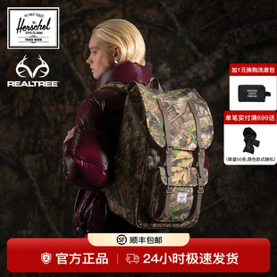 Herschel赫行 REALTREE联名Little America双肩包30L通勤旅行背包