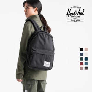 Herschel赫行经典 系列Classic双肩包学生26L大容量书包通勤电脑包