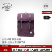 Herschel加拿大赫行经典 Survey双肩包通勤20升电脑包户外运动包