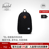 Herschel加拿大赫行经典 Seymour拉链双肩包背包通勤26L商务电脑包