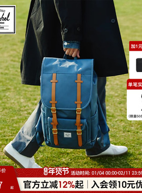 Herschel加拿大赫行经典Little America双肩包电脑包30升旅行背包