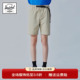 Herschel加拿大赫行 户外休闲纯色斜插口袋腰带短裤
