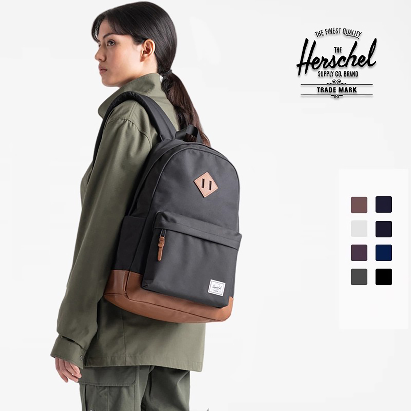 Herschel24L大容量双肩包
