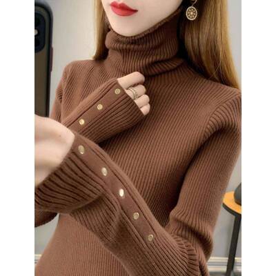 色高Z23429织Z234269打针底衫女款秋冬20季25领新洋派毛衣内搭加6