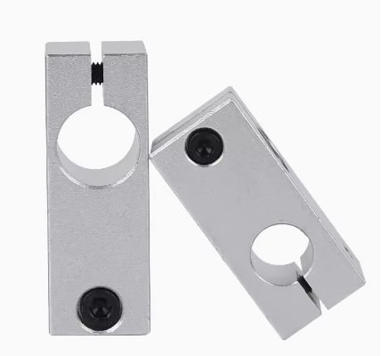 工业相机万向工作台光轴新款十字固定夹CCD摄像头升降支架固定块