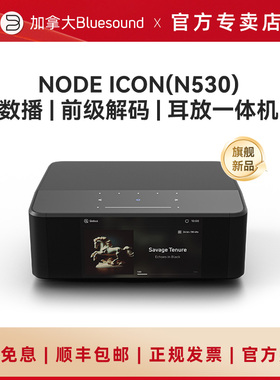 加拿大BLUESOUND NODE ICON N530流媒体数播解码HIFI前级耳放