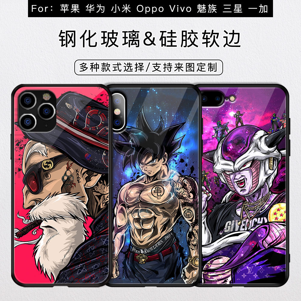 龙珠苹果13/xsmax手机壳潮牌mate40华为p50pro男vivox70适用reno6