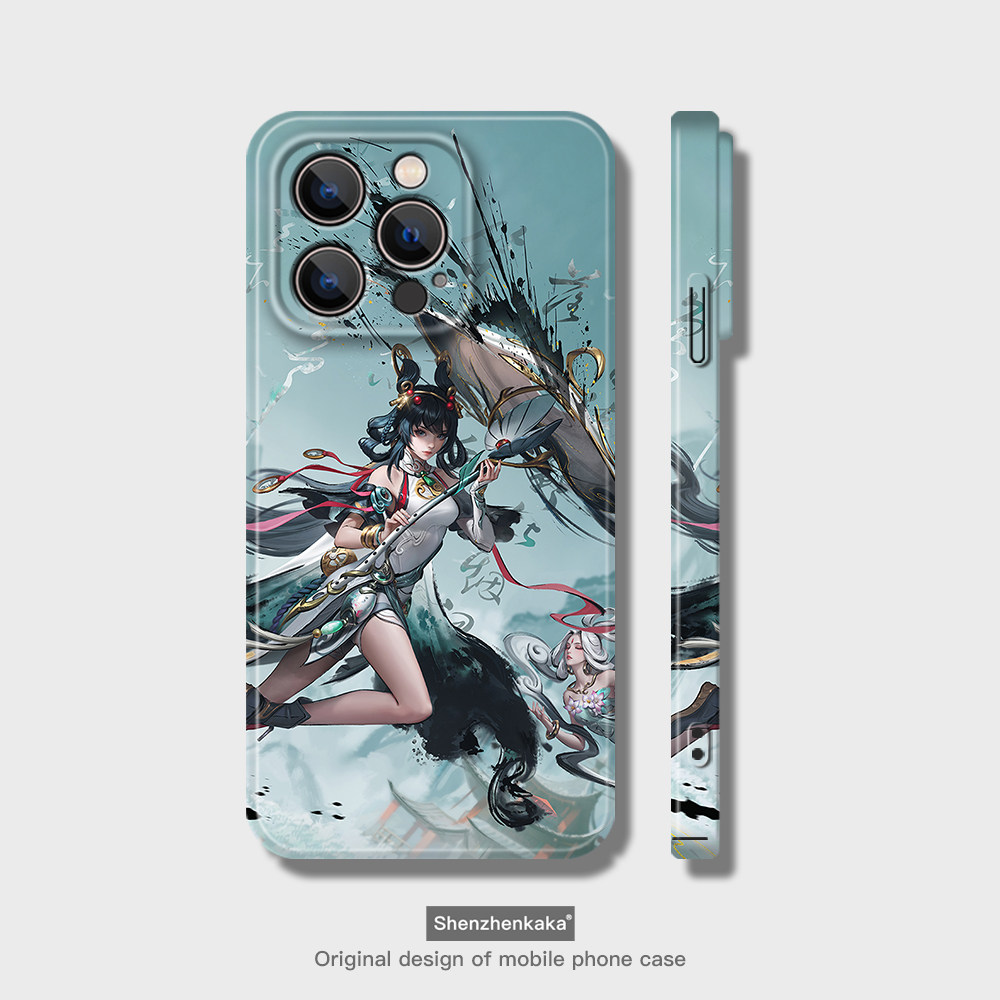 公孙离离恨烟苹果15promax华为pura70适用mate60三星s23小米14男vivox90王者荣耀皮肤opporeno8荣耀200手机壳