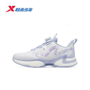 特步儿童跑鞋女大童2026春季新款防滑耐磨鞋运动跑鞋674114114028