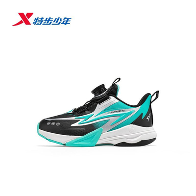 特步儿童小飞侠跑鞋男小童2025冬季新款防滑运动鞋子675415113022