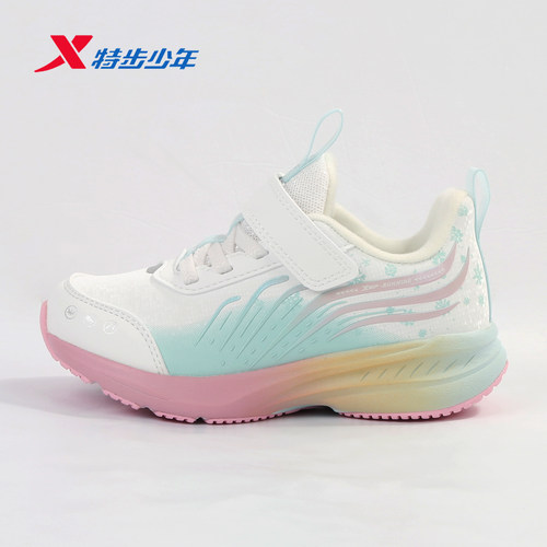 特步火鞋lite2.0儿童运动鞋秋冬新款女小童防滑跑鞋674414113013