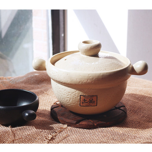 【嘟嘟丸手双盖饭釜】煮饭土锅
