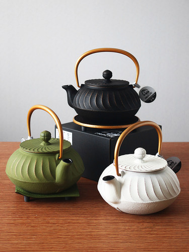 南部铁器铸铁急须5型波泡茶茶壶