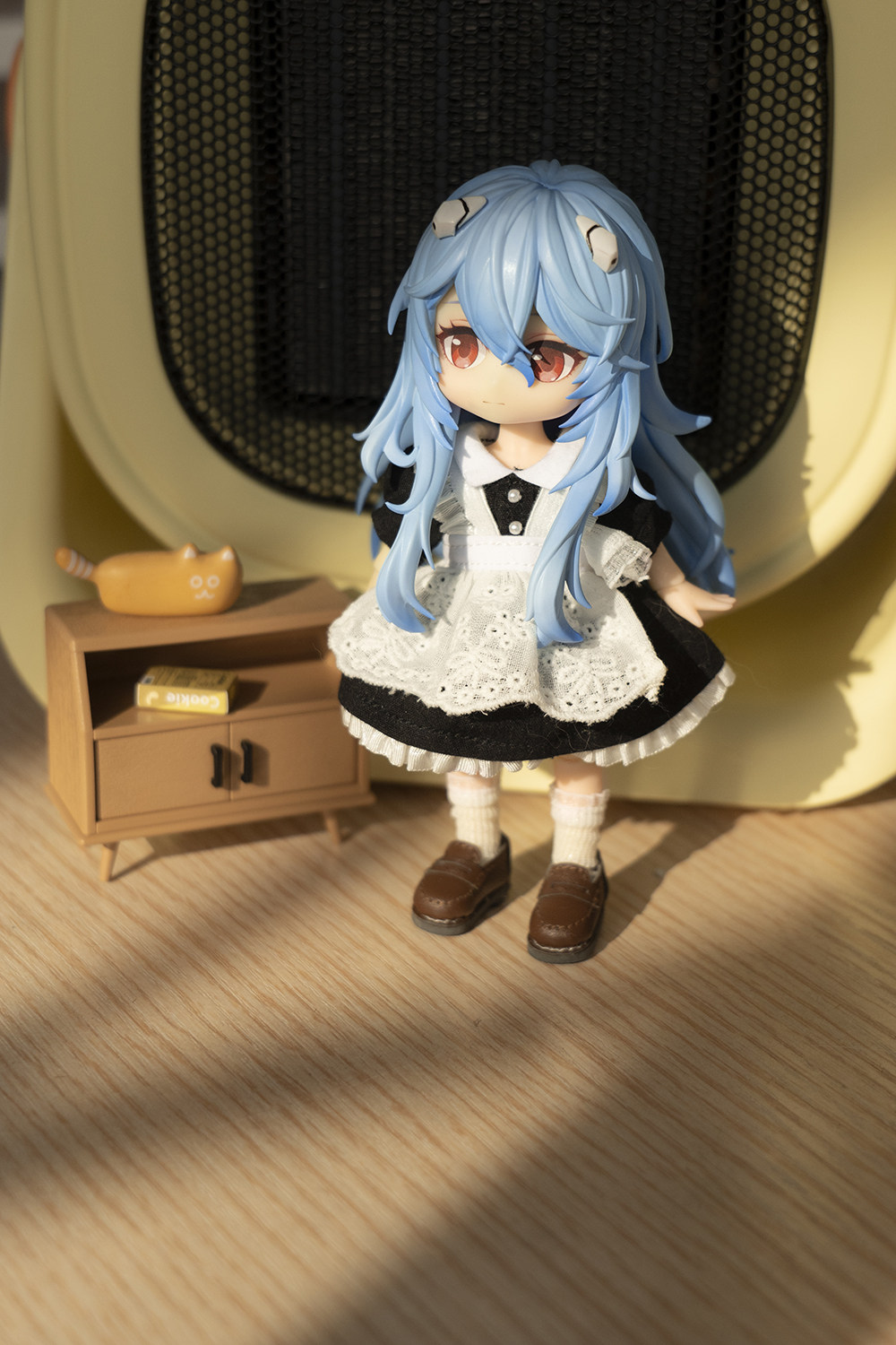 【尾款/全款】eva 绫波丽 长卷发 通用 ob11建模头 gsc粘土人头发