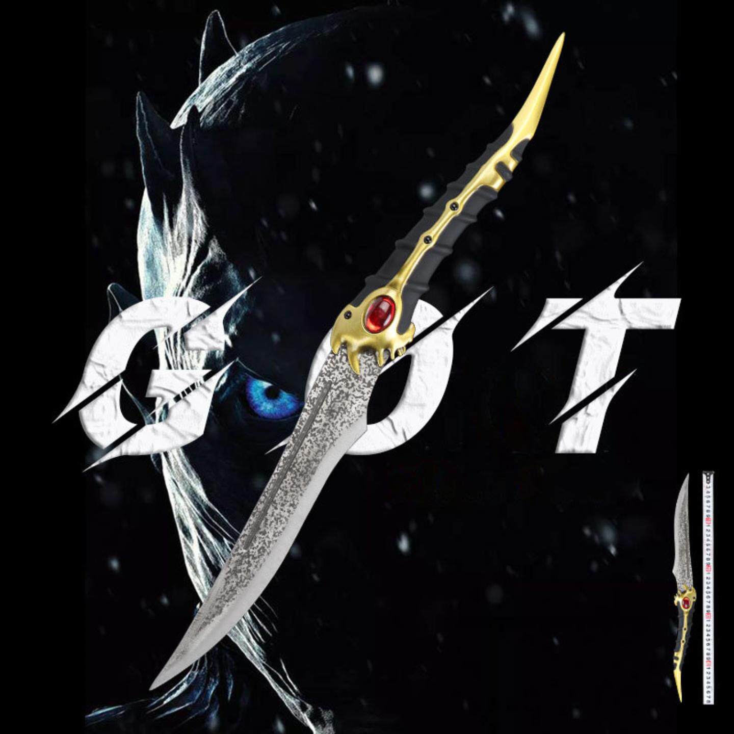 权利游戏Cosplay瓦雷利亚钢短剑艾莉亚刀影视周边道具武器未开刃