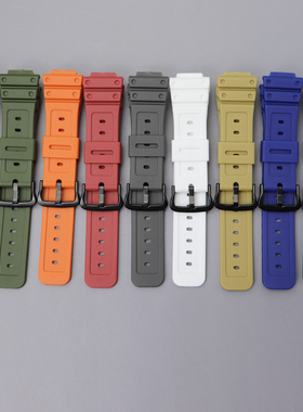 替换卡西欧原装款式手表带G-SHOCK小方块DW5600/G-5600/GW-M5610