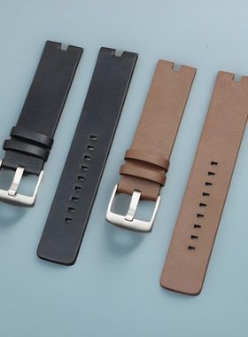 摩托罗拉MOTO360一代表带智能手表专用皮表带替换腕带凹口表链