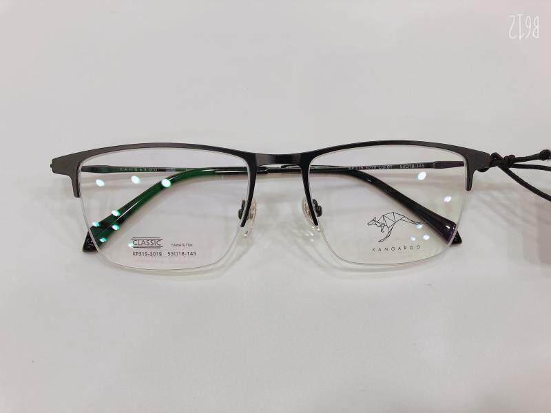 袋鼠变脸眼镜架 KANGAROO/眼镜框 带3D偏光夜视夹片 KP319-3019
