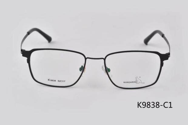 袋鼠变脸眼镜架 KANGAROO/眼镜框 带3D偏光夜视夹片 K9838
