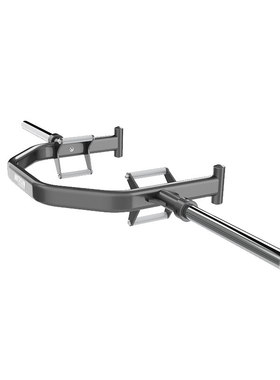 METCON迈砼 多功能开口六角框训练杆 杠铃杆 力量训练 自重20KG